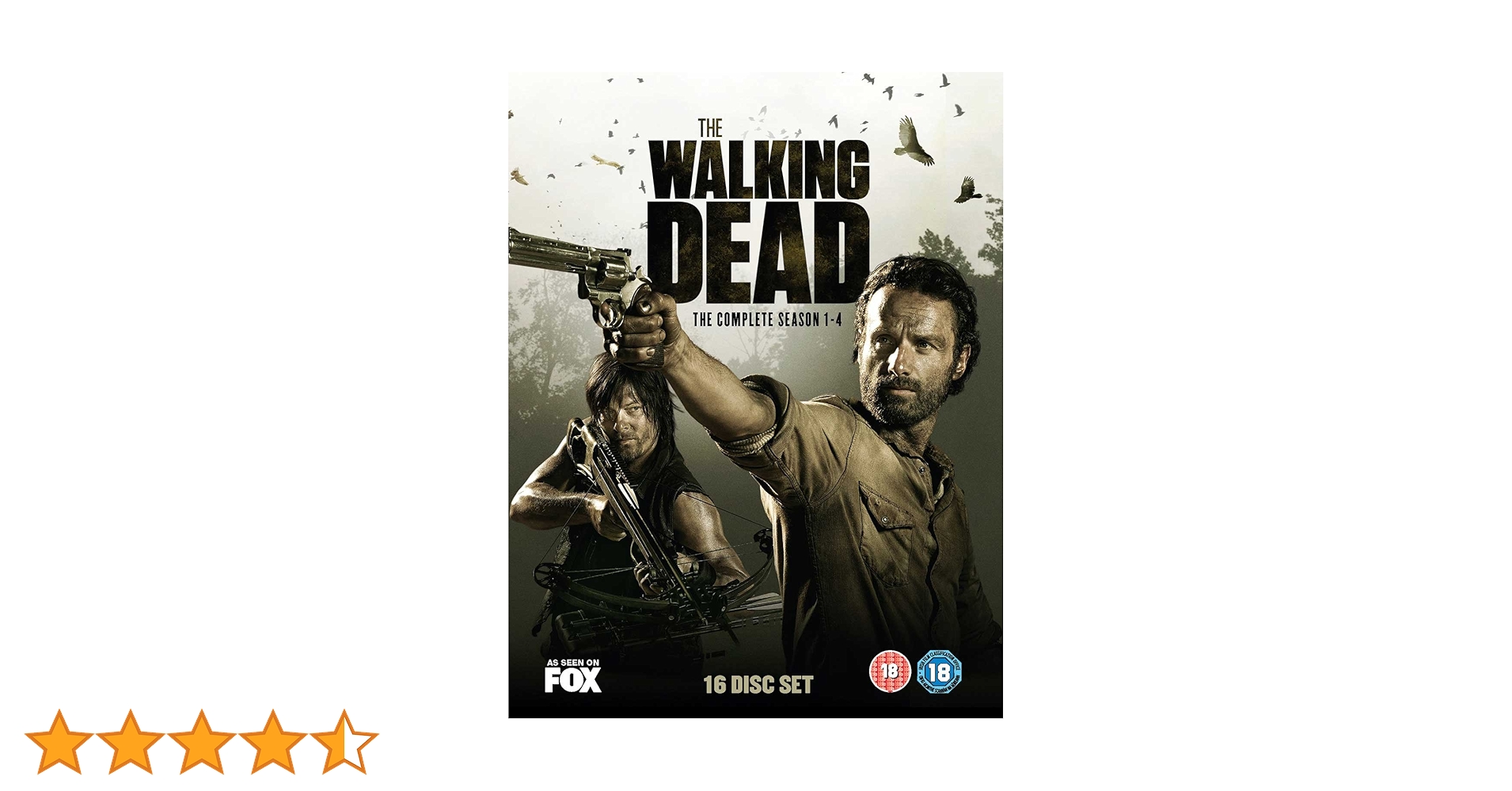 Amazon.co.jp: The Walking Dead Season 1 - 4 Complete Box